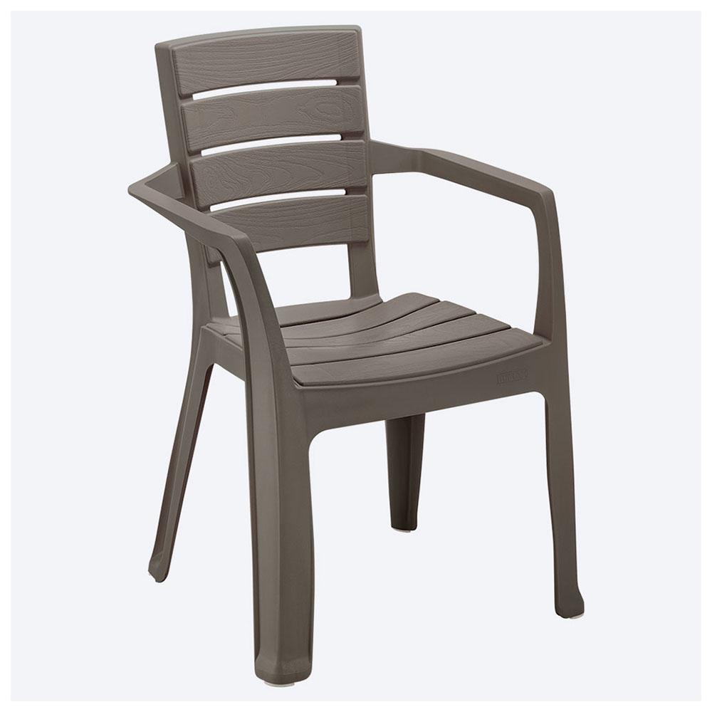 Silla Plástica Rimax Barú Con Brazos