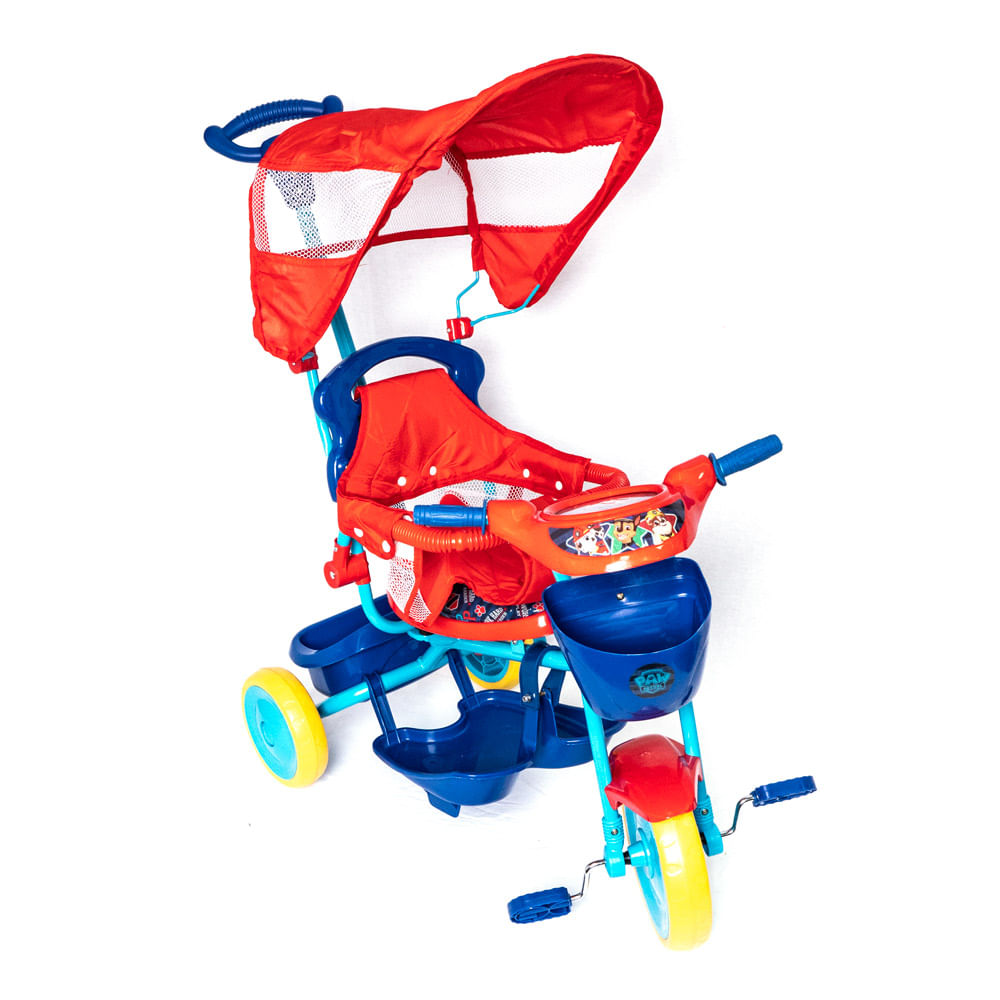 Triciclo 2 en 1 Con Guia Paw Patrol