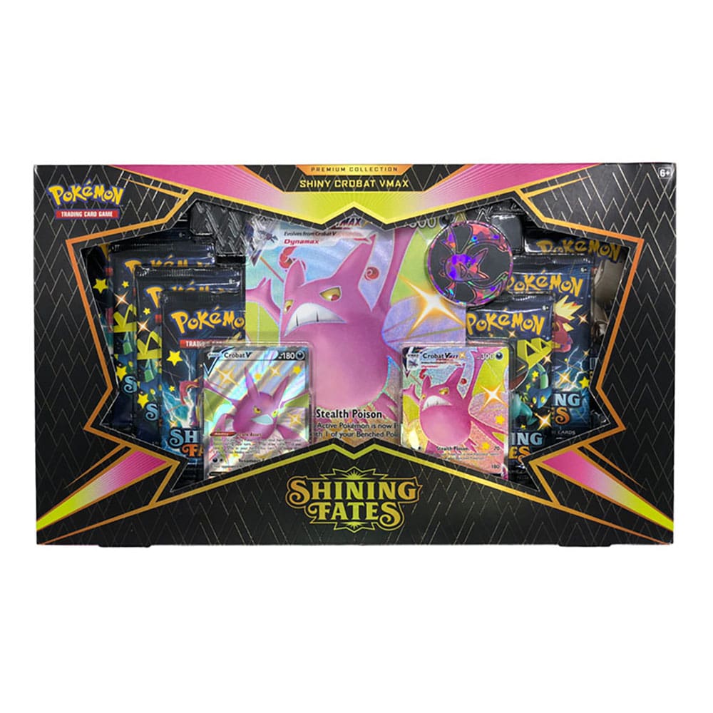 Shinig Fates Premium Collect Pokémon Vmax - Surtido