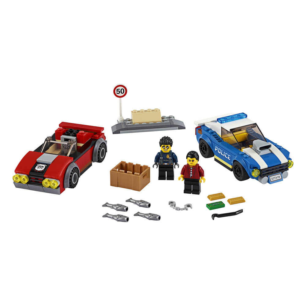 Bloques LEGO® City Police Highway Arrest
