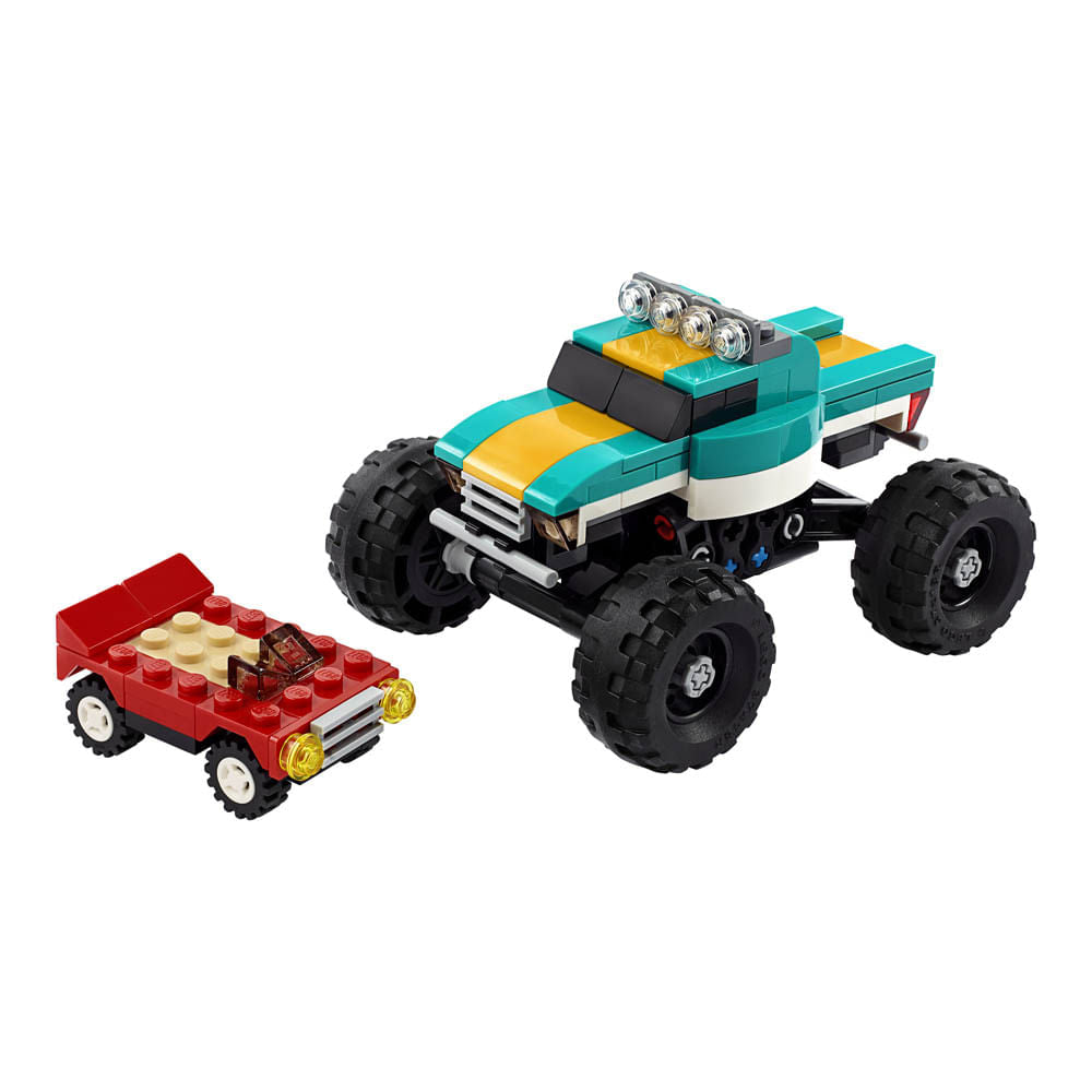 Bloques LEGO® Creator Monter Truck 3 en 1