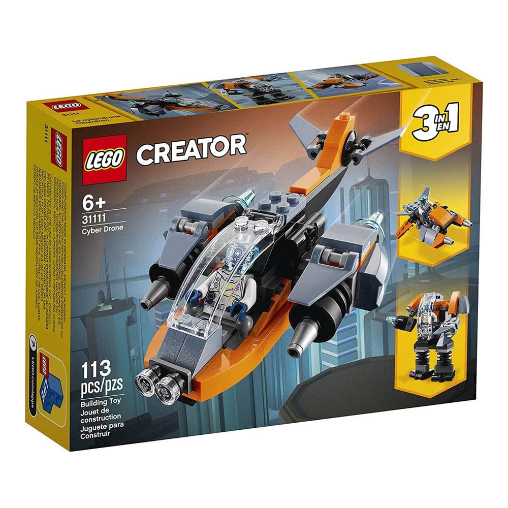 Lego Creador Cyber Drone 113 piezas