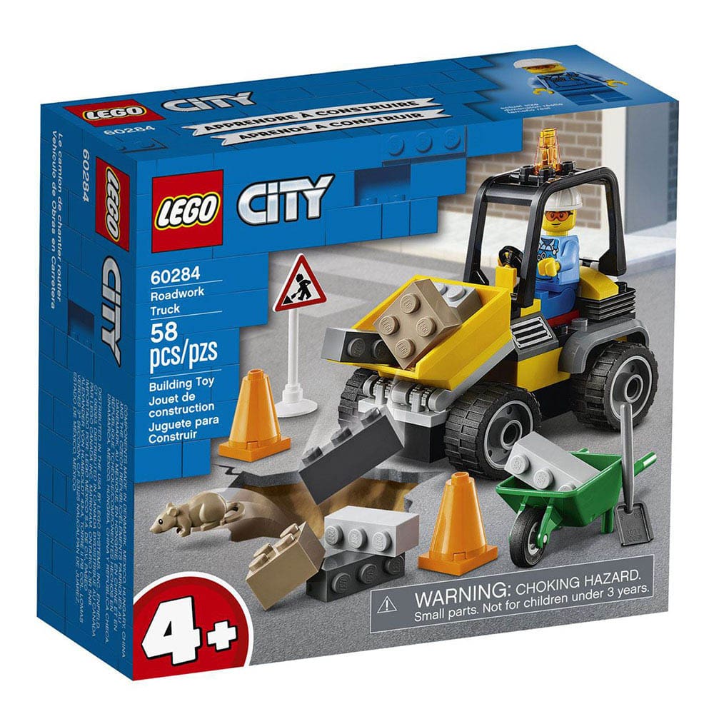 Lego Vehiculo de Obras en la Carretera 58 piezas