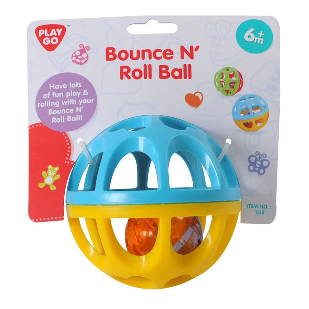 Pelota Bounce Roll Playgo - Surtido