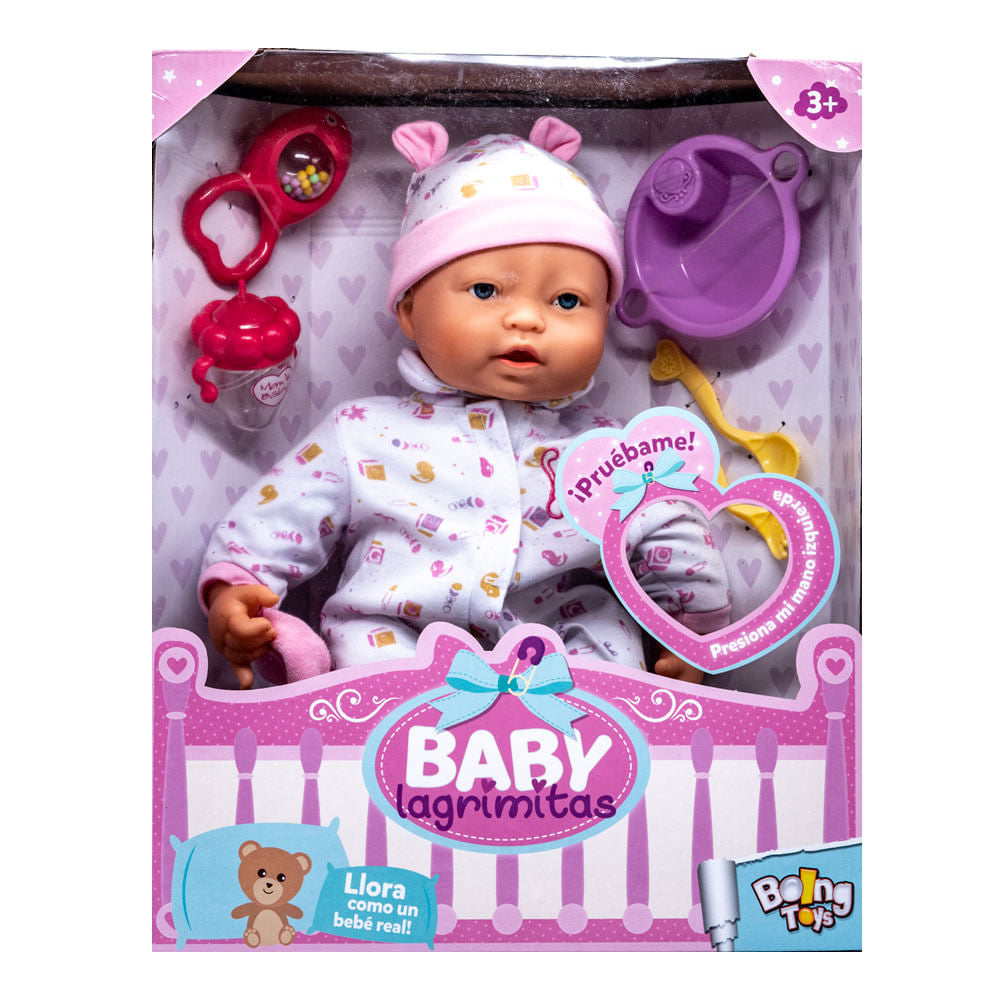 Muñeca Baby Lagrimitas Boing Toys