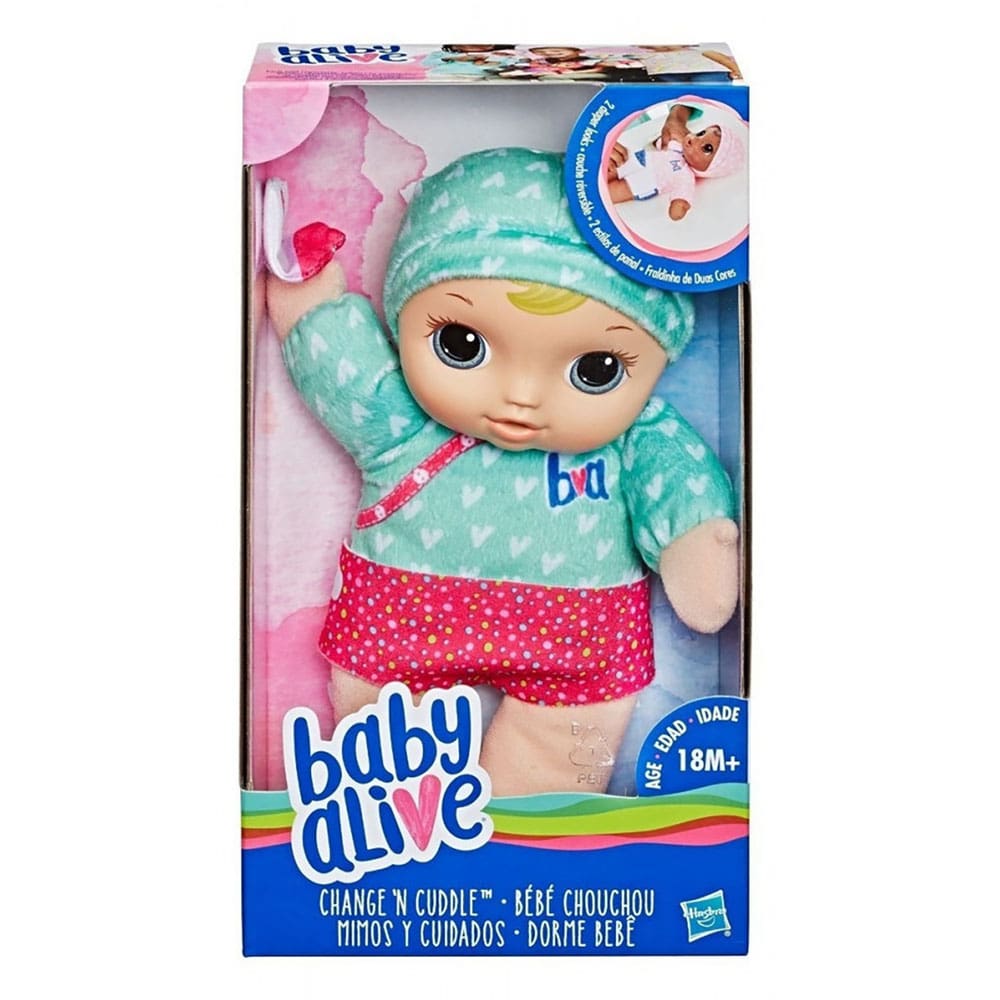 Muñeca Baby Alive Bebe Change Rubia