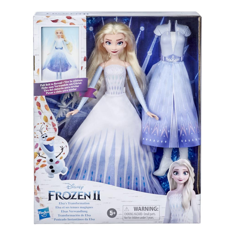 Muñeca Frozen 2 Transformación Mágica - Surtido