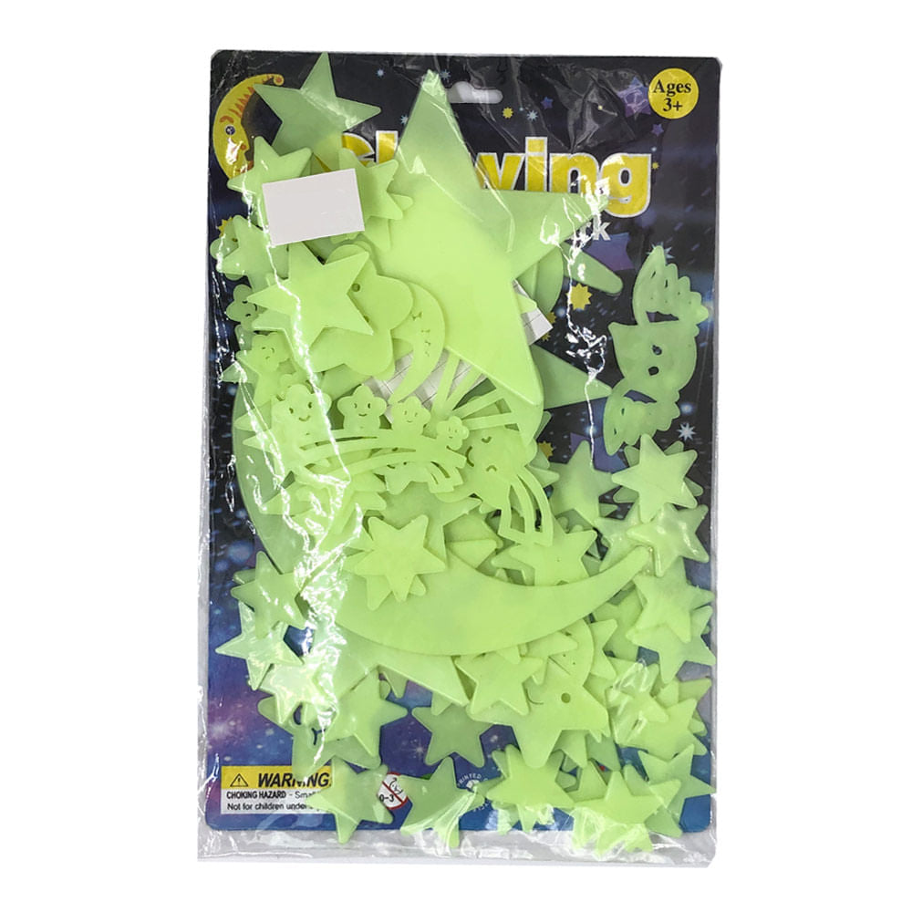 Estrellas Fluorescentes Que Brillan en la Oscuridad