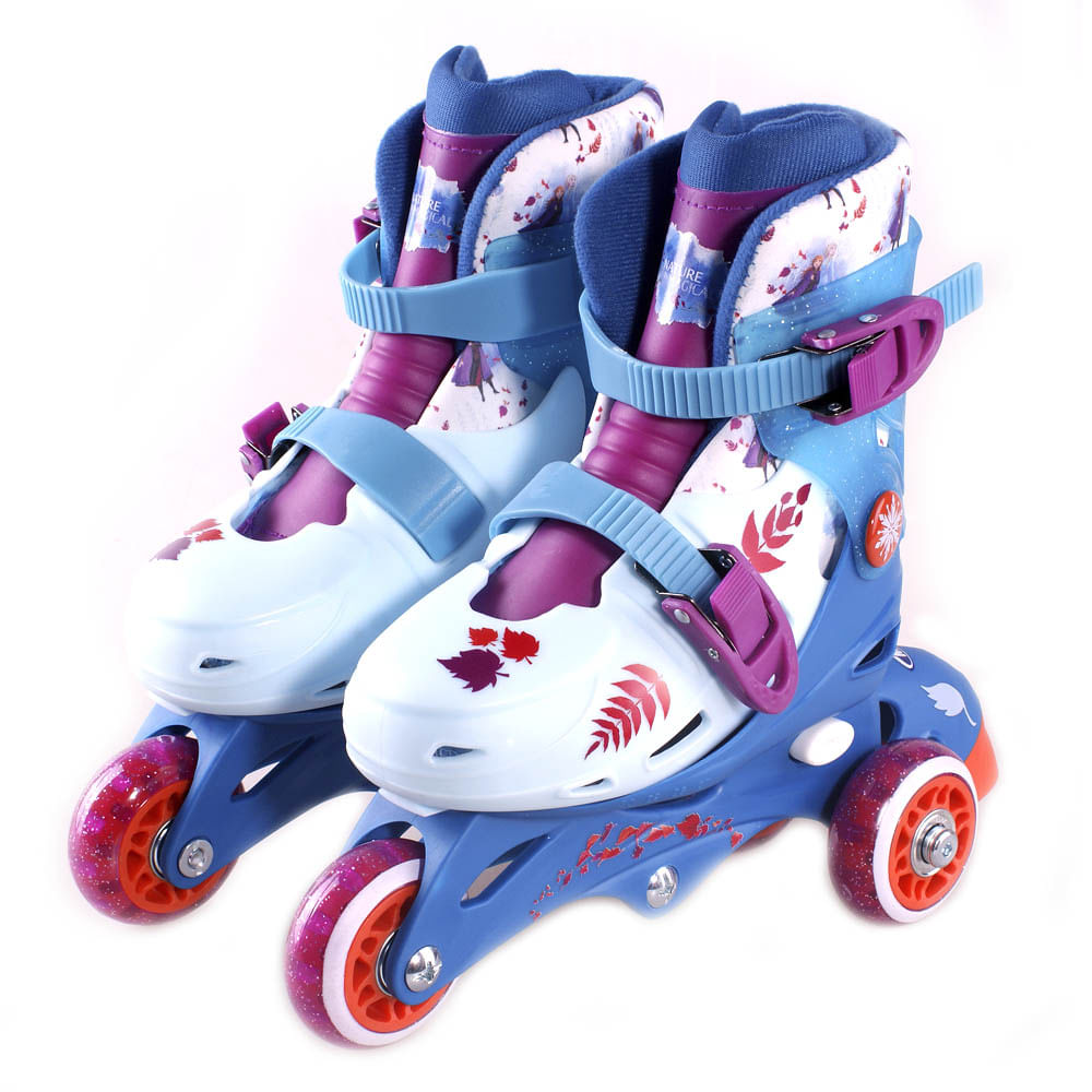 Patines de Tres Ruedas Ajustable Frozen Talla 31 - 34