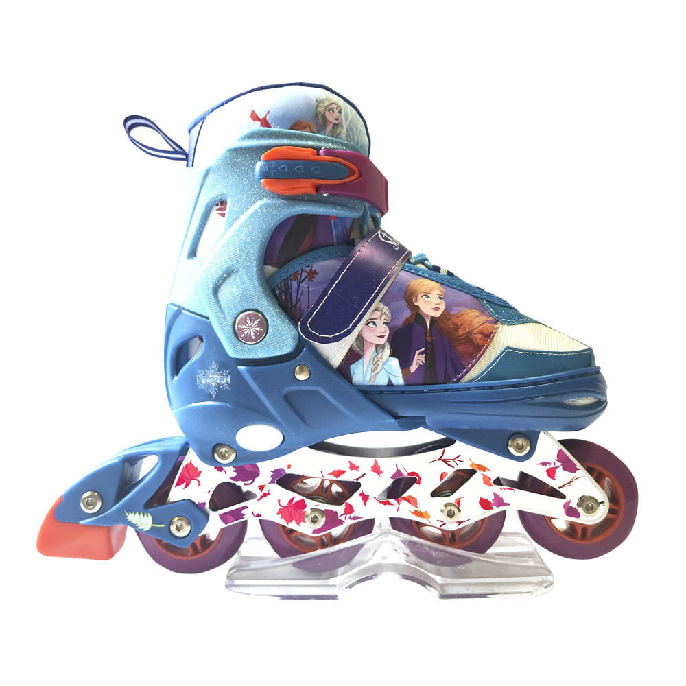 Patines en Línea Cuatro Ruedas Frozen Talla 31 - 34