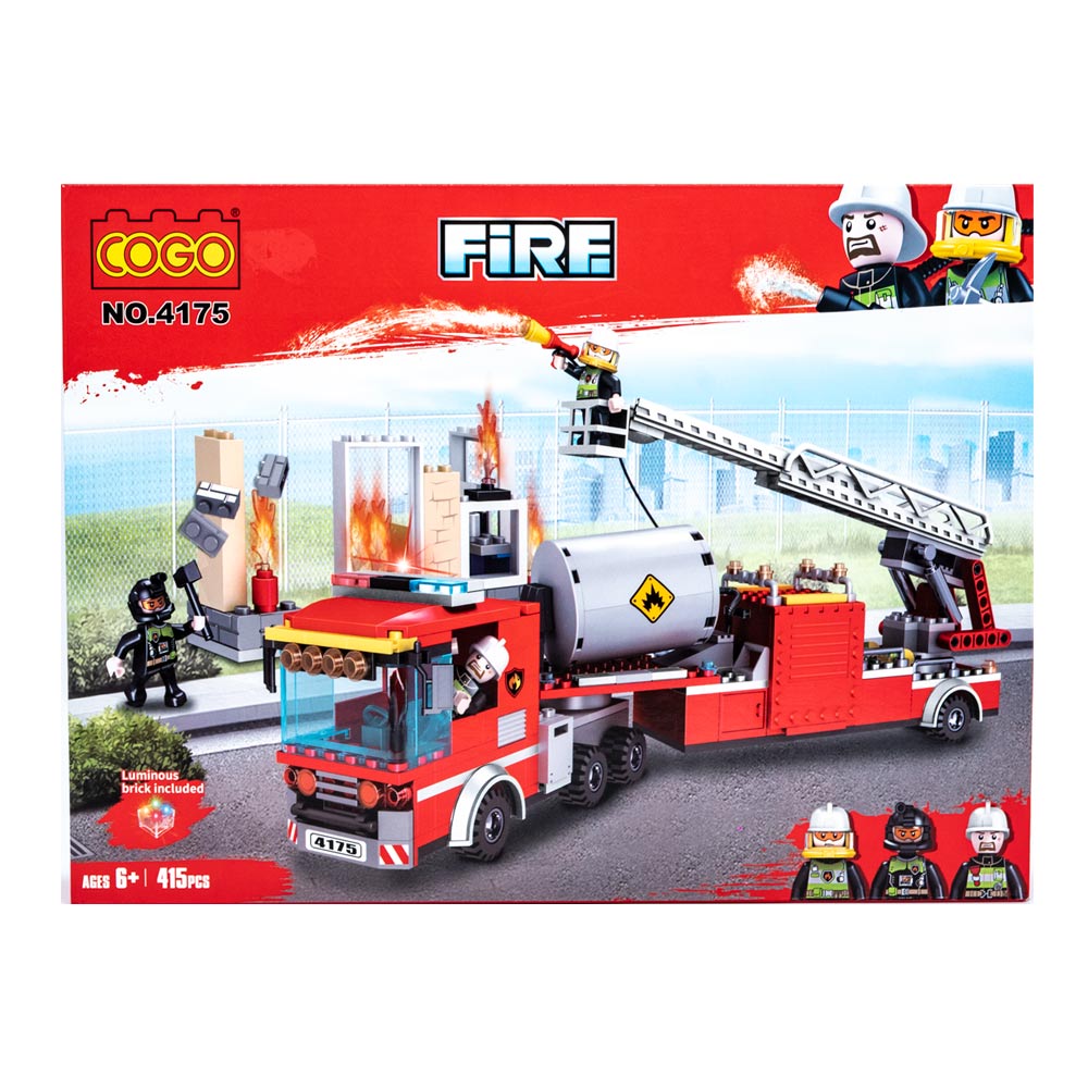 Bloques City Fire 415 Piezas