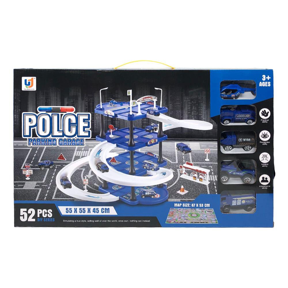 Set de Juego Huada Parking Garage 52 Piezas