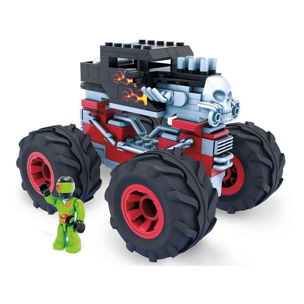 Bloques Mega Auto Hot Wheels Bone Shaker Monster Truck