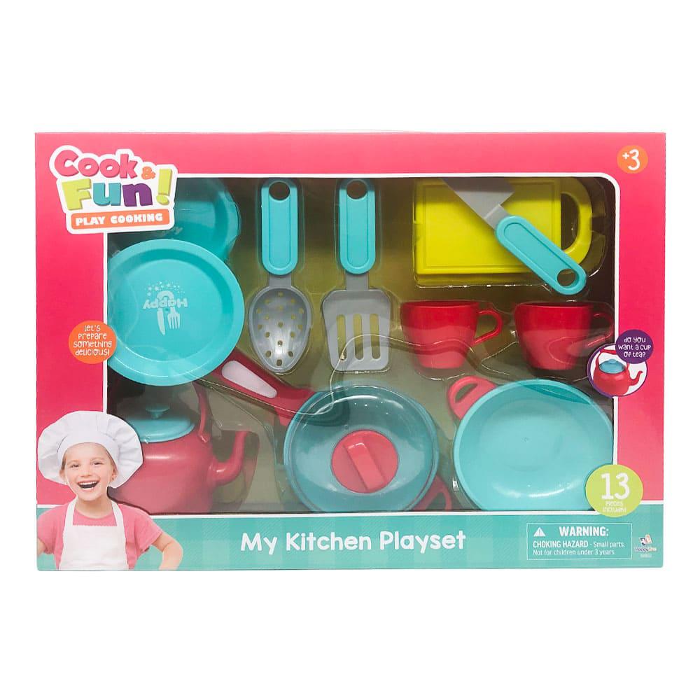 Set de Cocina Cook & Fun de 13 Piezas