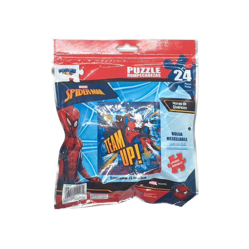 Rompecabezas Spiderman en Bolsa 24 Piezas