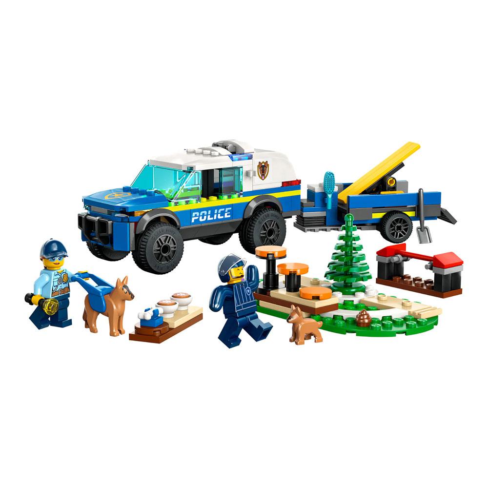 Bloques Lego City Entrenamiento Móvil Para Perros Policía