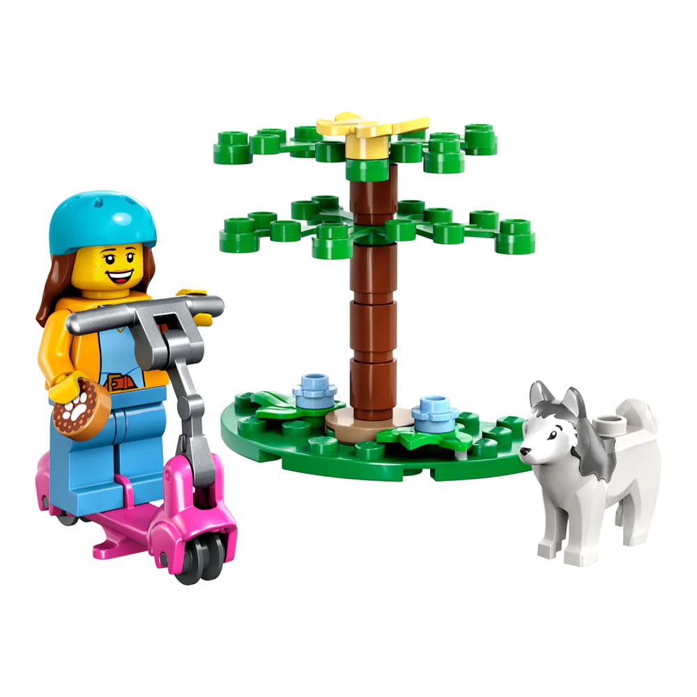 Bloques Lego City Parque Canino