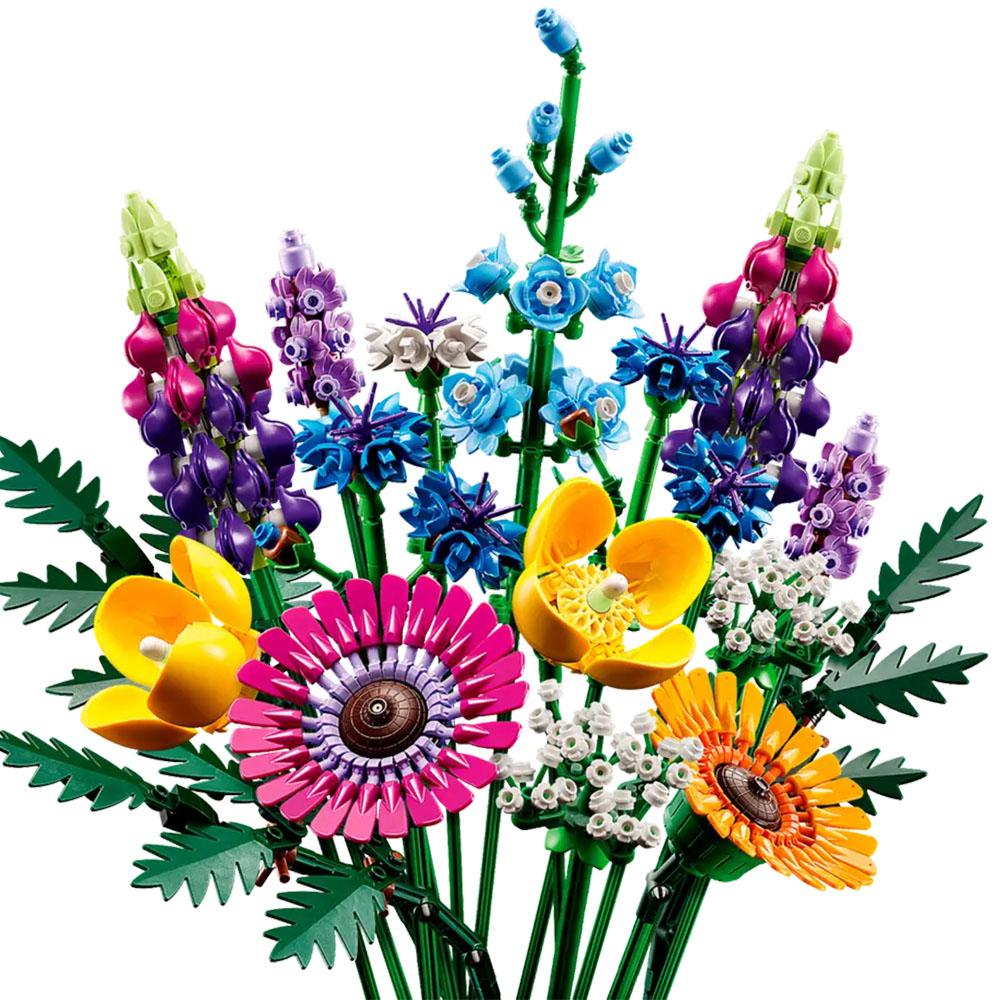Bloques Lego Ramo de Flores Silvestres