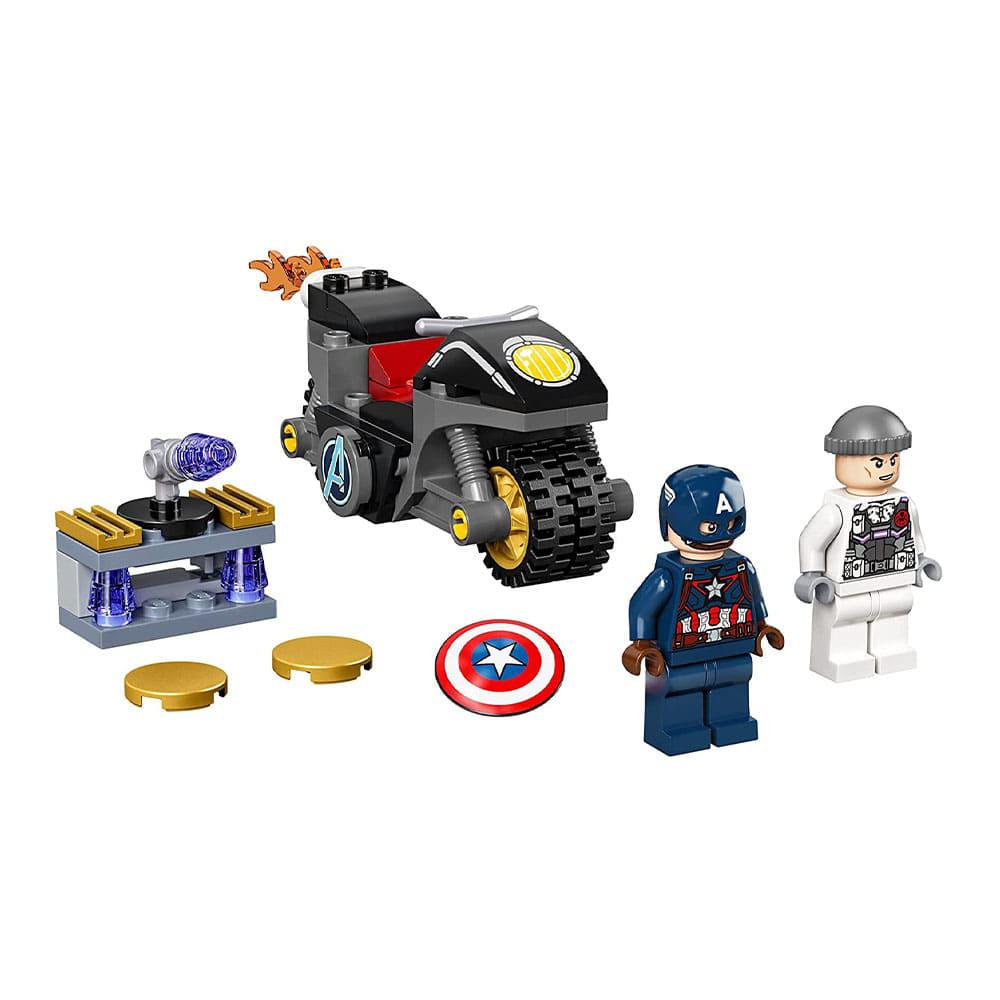 Bloques Lego Capitan America Vs Hydra
