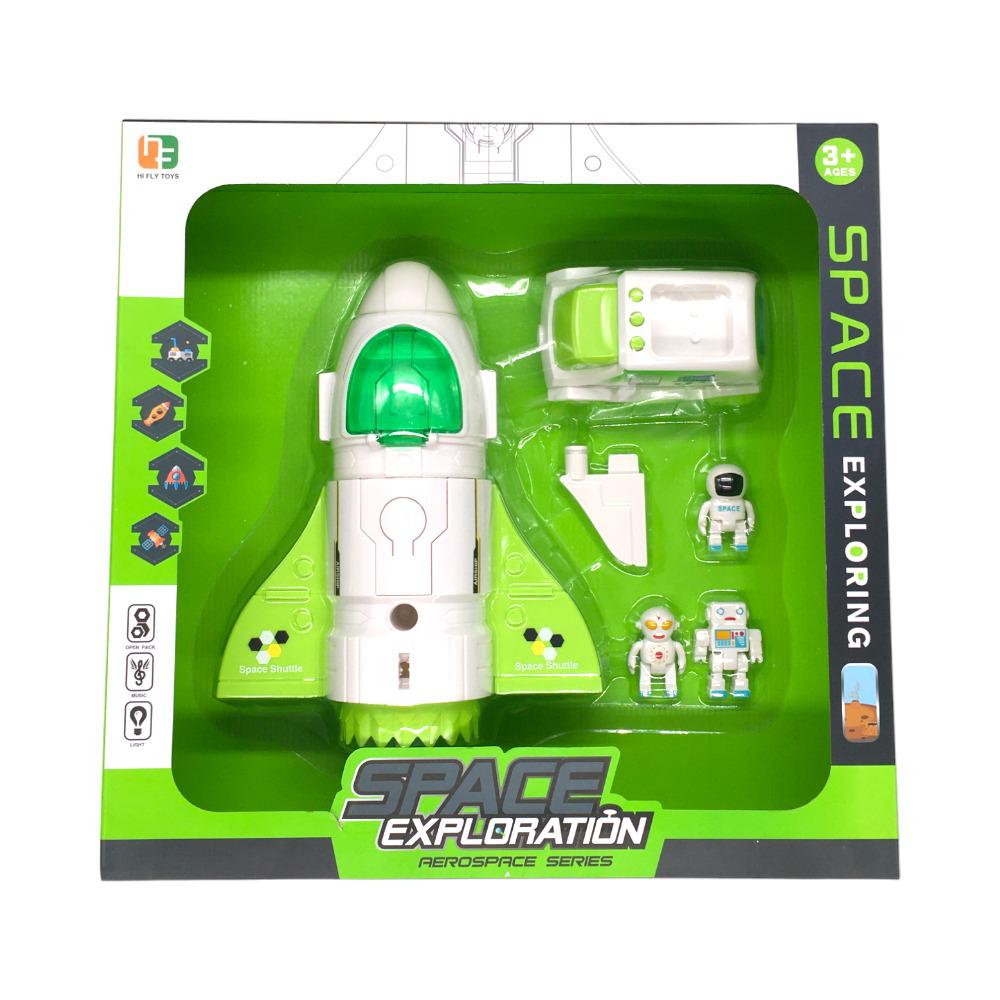 Juego Aeronave Espacial Con Luces y Sonido