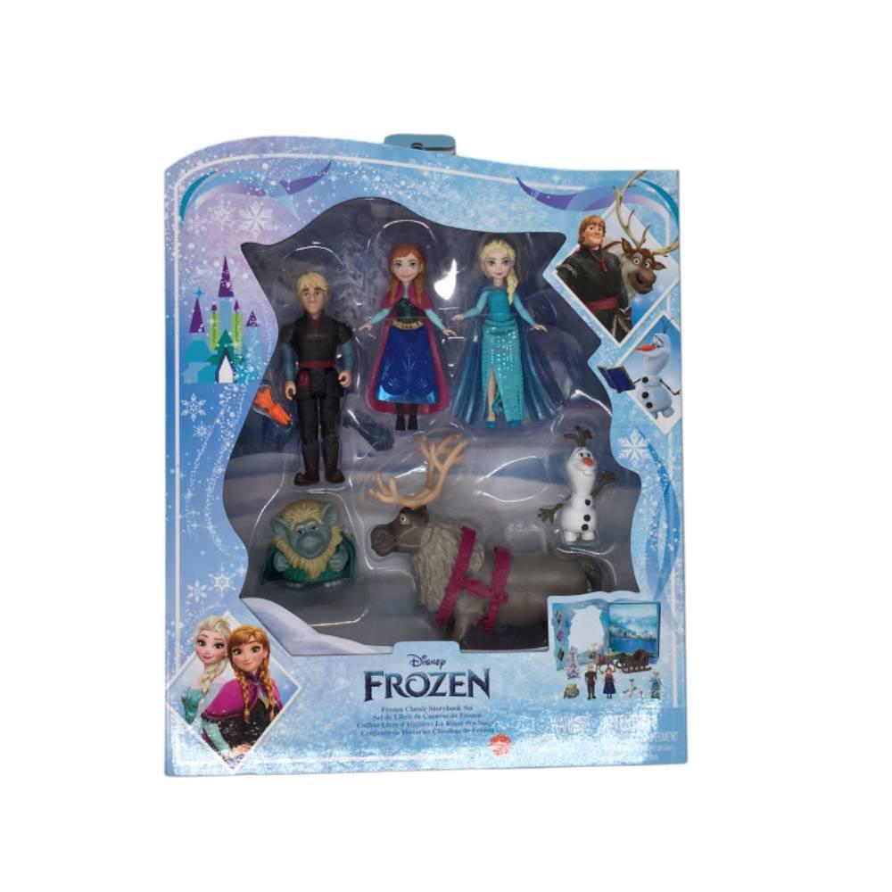 Juego Mini Muñecas de Frozen Pack 6 Figuras de Mattel