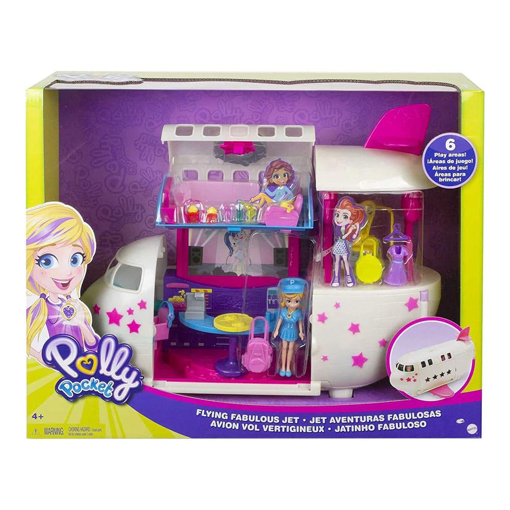 Muñeca Polly Pocket Fabuloso Jet Privado