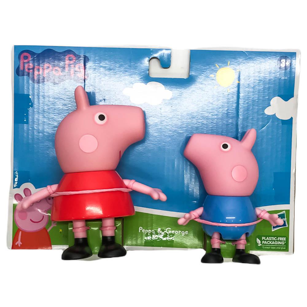 Figuras Peppa Pig Peppa y George