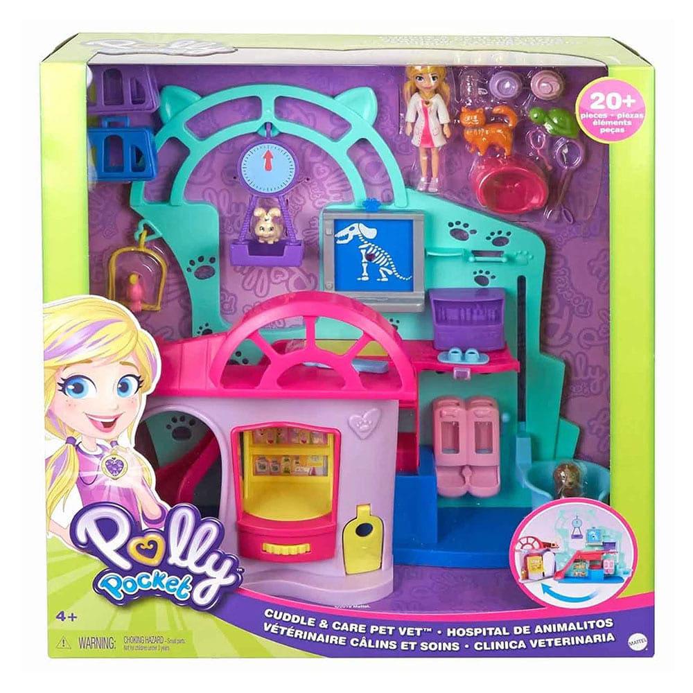 Muñeca Polly Pocket Hospital de Animales