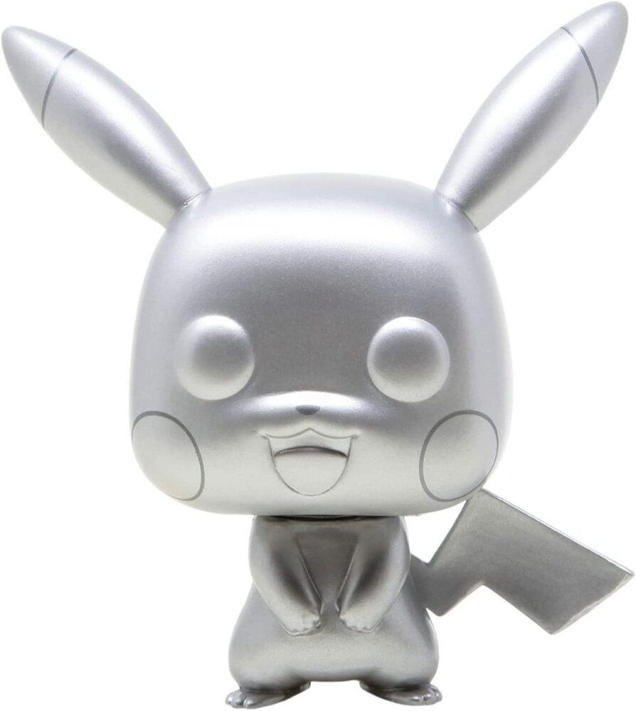 Funko Pop Pokémon Jumbo Pikachu Metálico