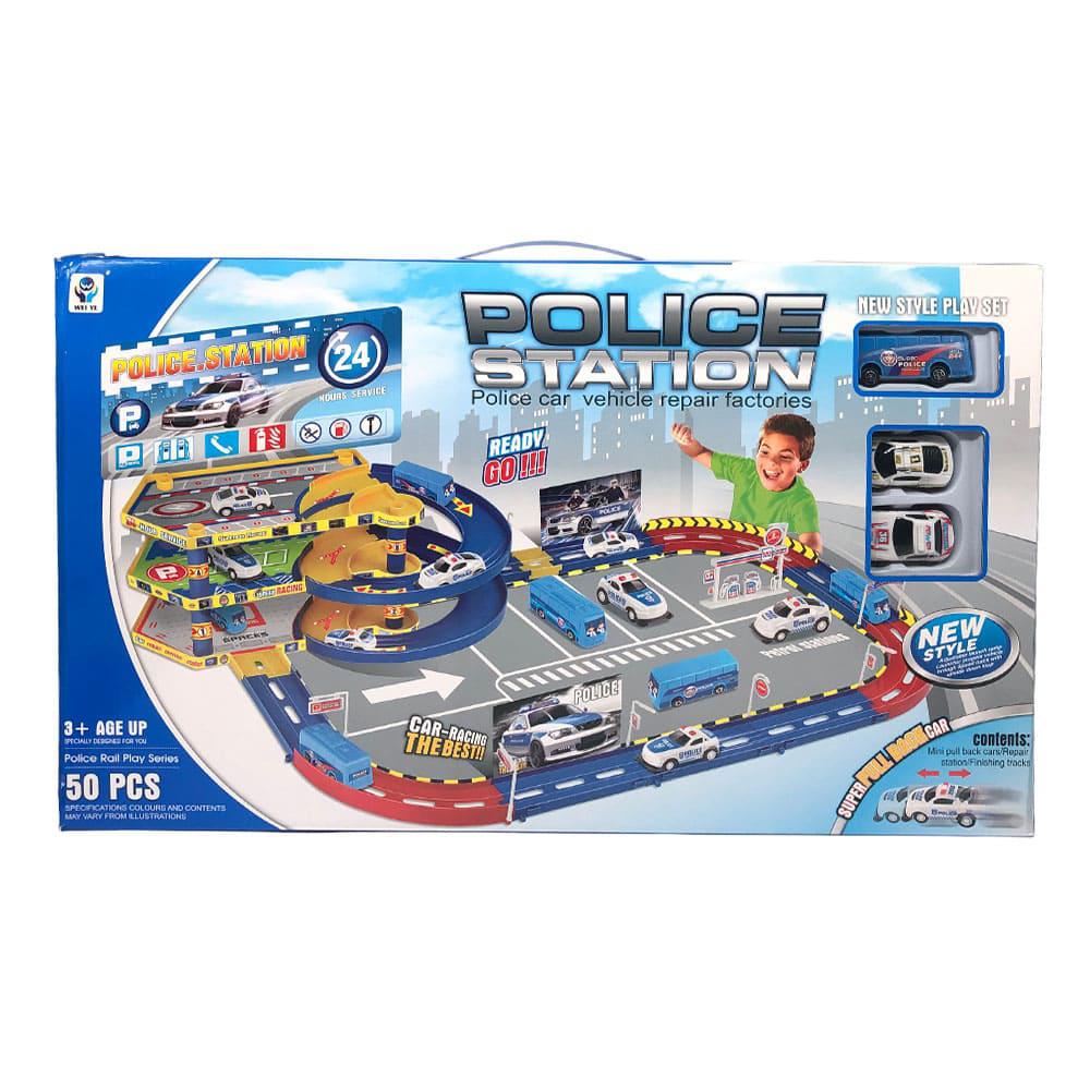 Set de Juego Huada Estación Policial de 50 Piezas
