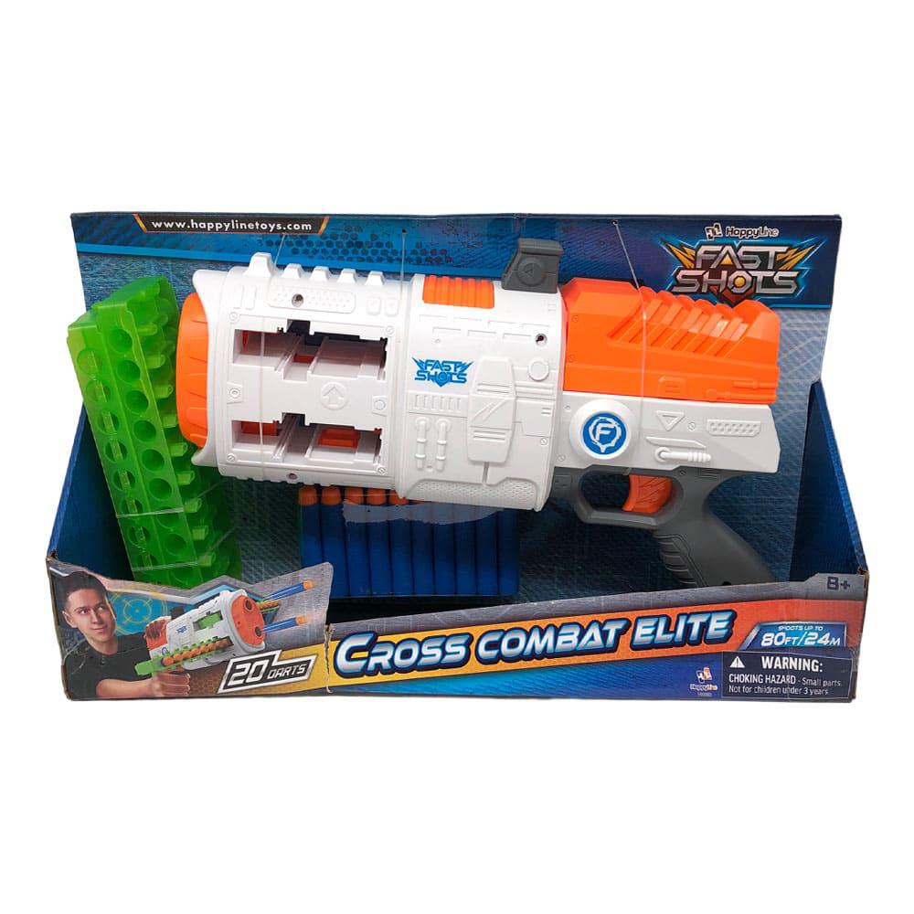 Lanzador Doble Fast Shots Con 20 Dardos