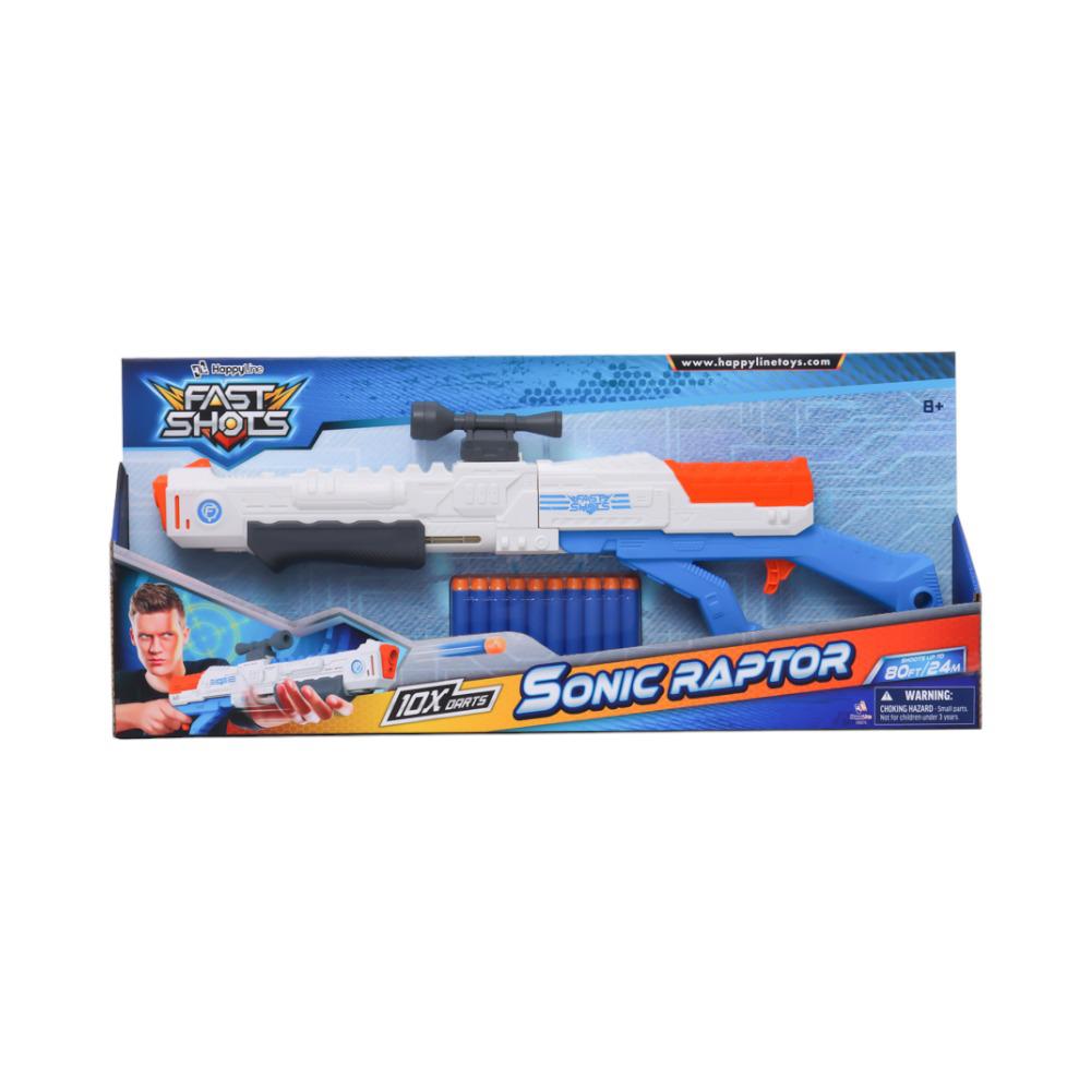 Lanzador Fast Shots Con 10 Dardos