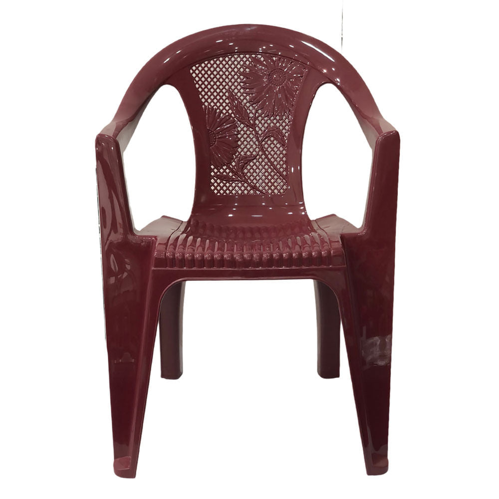 Silla Plástica Homestar Rojo Vino