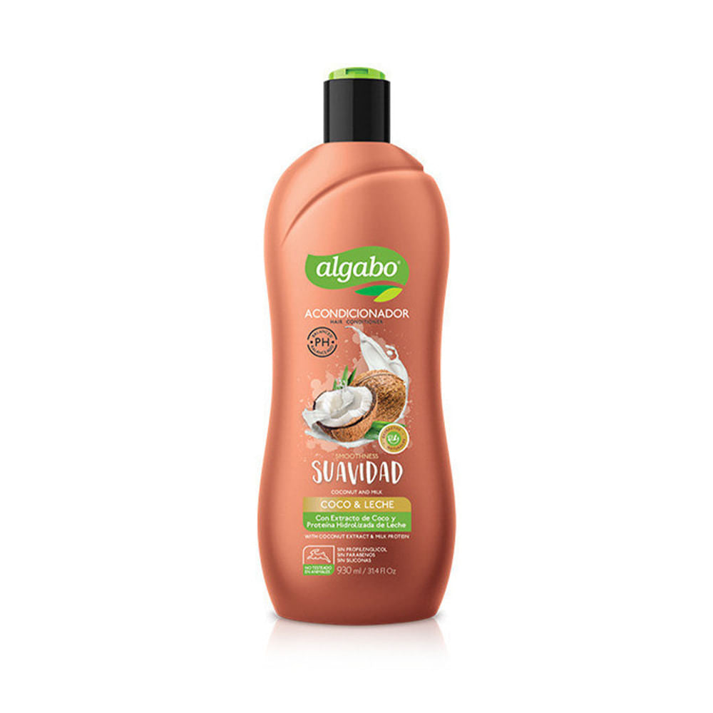 Acondicionador Algabo Coco Leche 930 ml