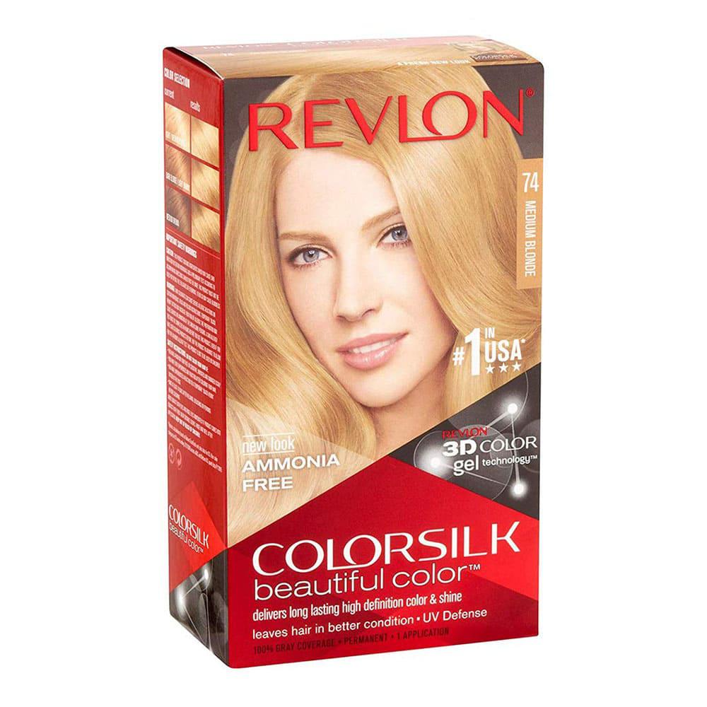 Tinte Revlon Colorsilk Medium Blonde #74