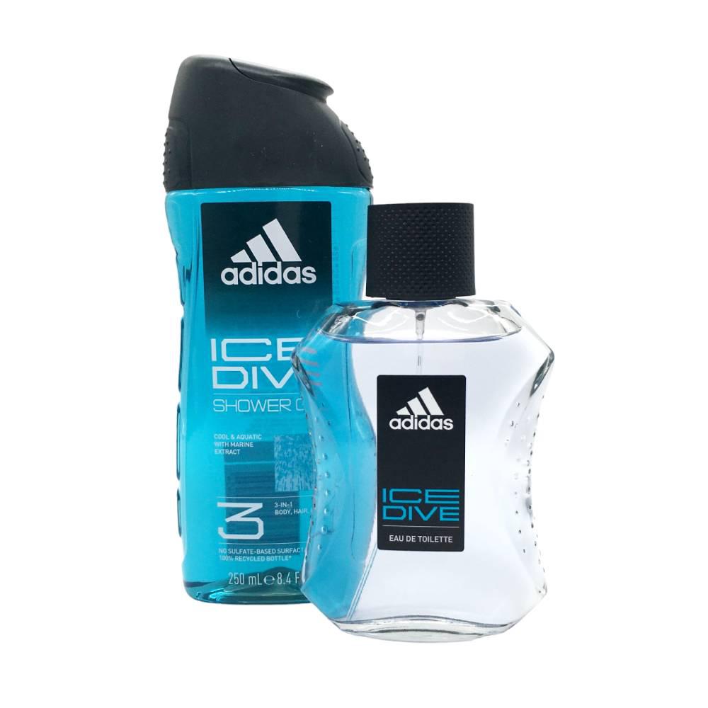 Estuche Perfume Adidas Ice Dive de Caballero 2 Piezas