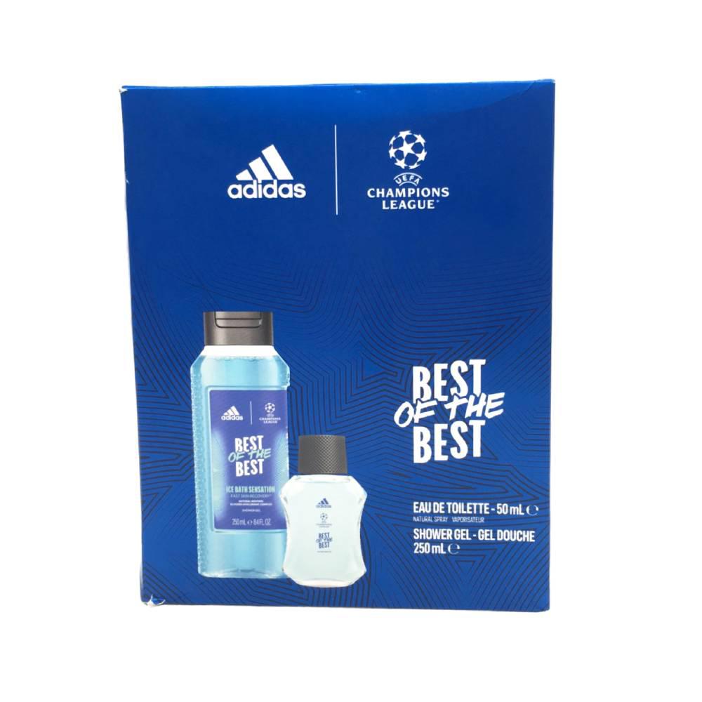 Estuche Perfume Adidas Uefa Champions League de Caballero 2 Piezas