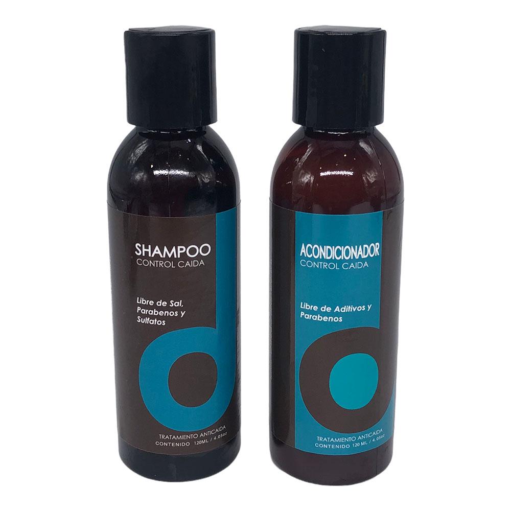 Shampoo y Acondicionador Beautdrop Control Caída 120 ml