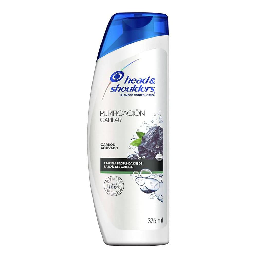 Shampoo Head & Shoulders de Carbón 375 ml