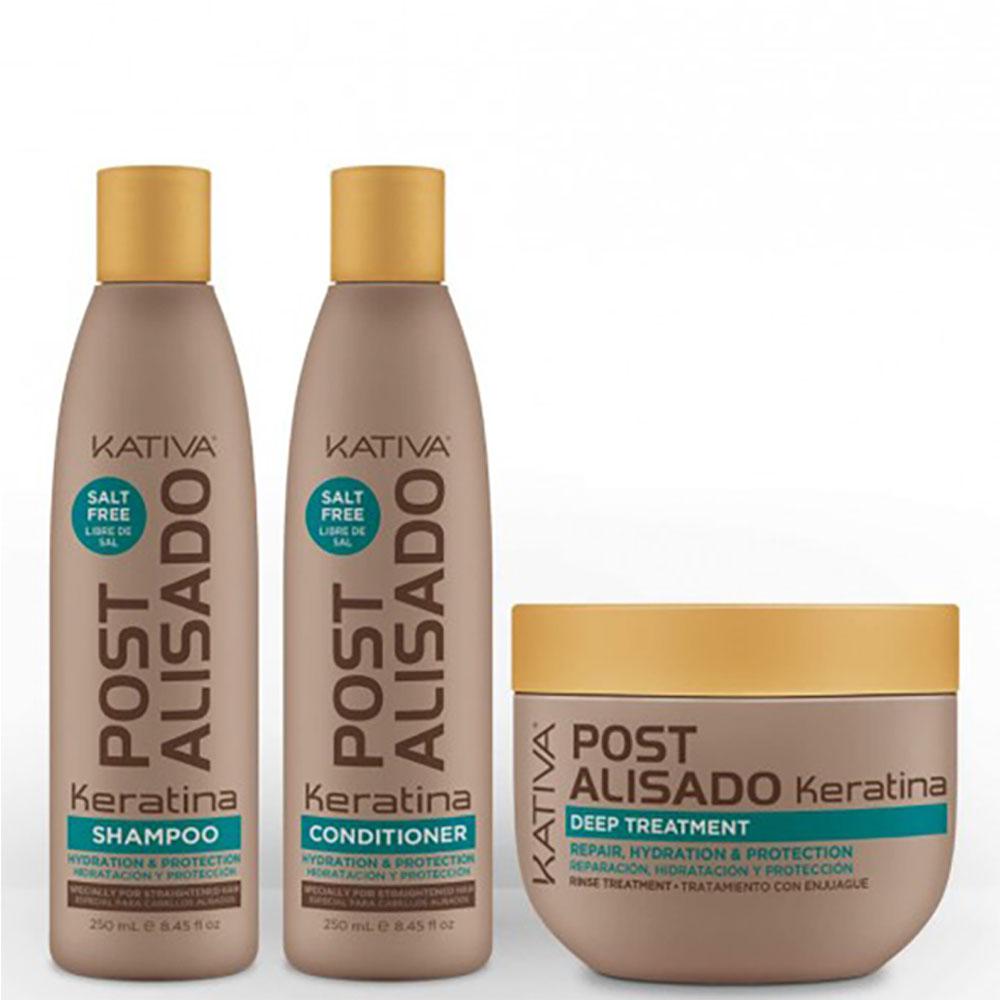 Tratamiento Kativa Post Alisado 3 Piezas