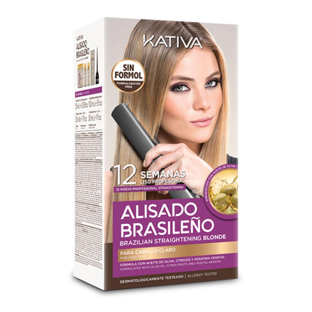 Alisado Brasileño Blonde Kativa