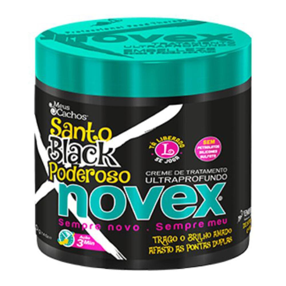 Tratamiento Para el Cabello Novex Santo Black 210 ml