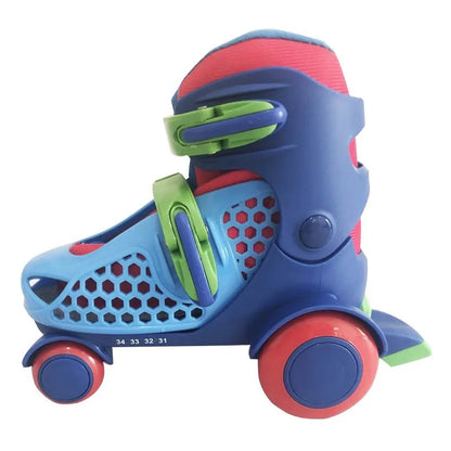 Patines de Cuatro Ruedas Ajustable Talla 27 - 30 - Surtido