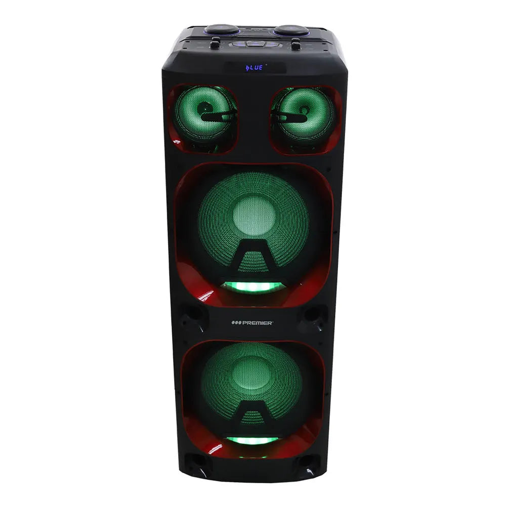 Bocina Amplificada Premier 2 x 15" de 40000W