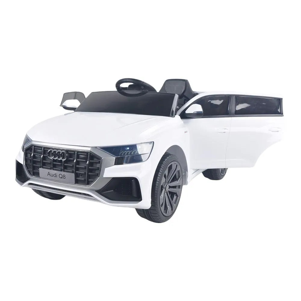 Carro Recargable Audi Q8 Blanco