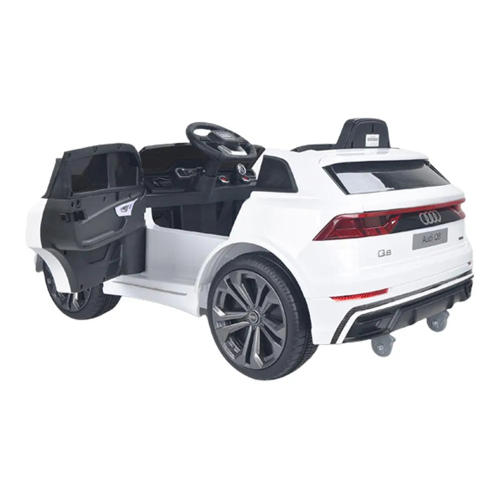 Carro Recargable Audi Q8 Blanco