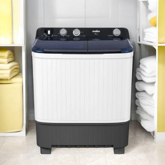Lavadora Mabe Semi-Automática de 11Kg / Blanca