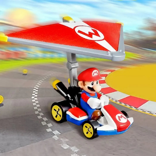 Auto Hot Wheels Mario Kart Con Planeador - Surtido
