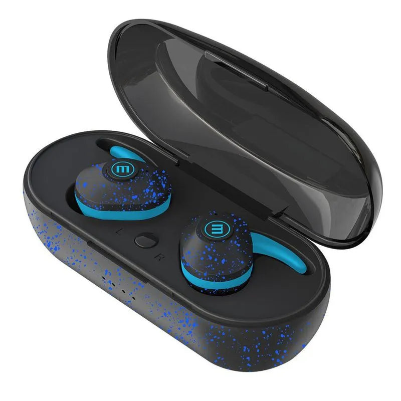 Audifono Bluetooth Mini Duo Blue