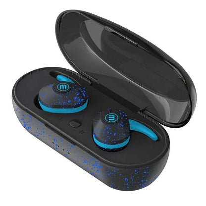 Audifono Bluetooth Mini Duo Blue